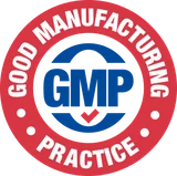 cGMP manufacturing standards badge